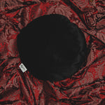Load image into Gallery viewer, Velvet Meditation Cushion - Black
