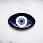 Load image into Gallery viewer, Nazar Evil Eye Oval Tray
