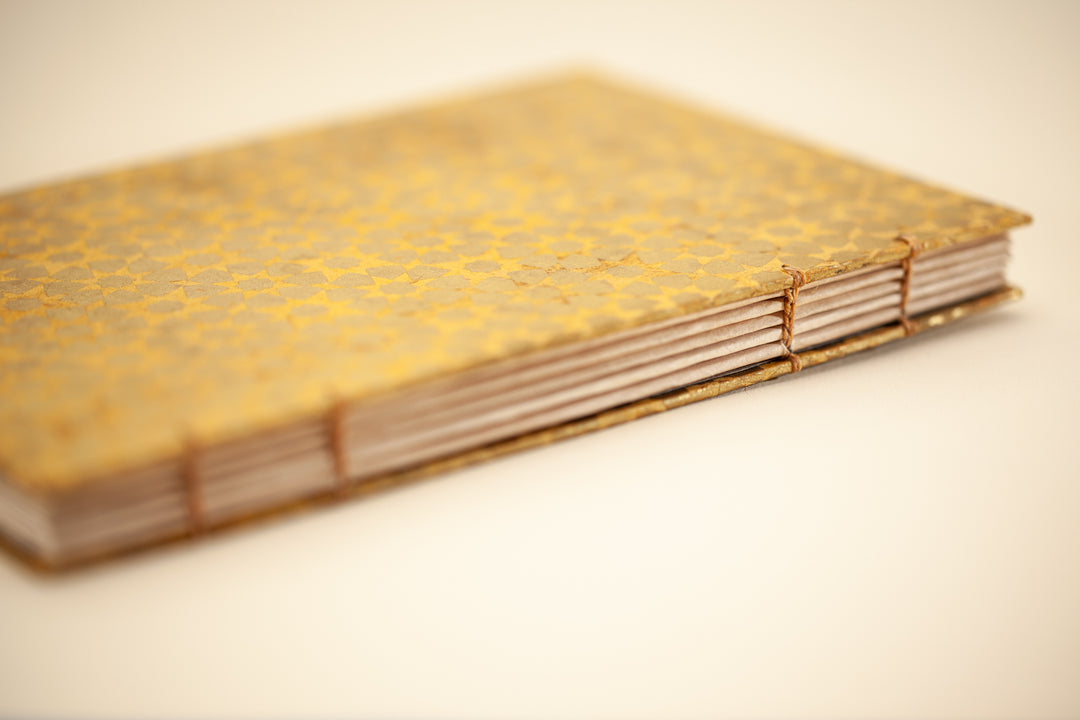 Gold Moroccan Tiles Journal