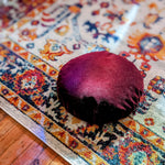 Load image into Gallery viewer, Velvet Meditation Cushion - Hollyberry Red
