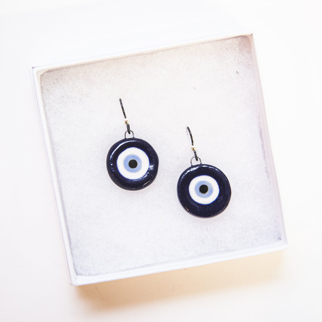 Nazar Evil Eye Earrings - Melike Carr
