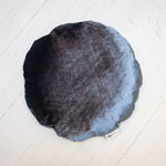 Load image into Gallery viewer, Velvet Meditation Pillow - Slate Blue - Melike Carr
