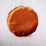 Load image into Gallery viewer, Velvet Meditation Pillow - Rust - Melike Carr
