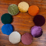 Load image into Gallery viewer, Velvet Meditation Cushion - Amethyst Purple
