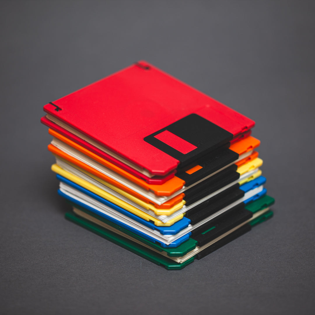 Retro Floppy Disk Journals