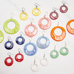 Load image into Gallery viewer, Wholesale Groovy Hoop Earrings, Case of 6
