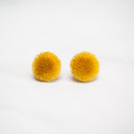 Load image into Gallery viewer, Velvet Fabric Scrap Stud Earrings
