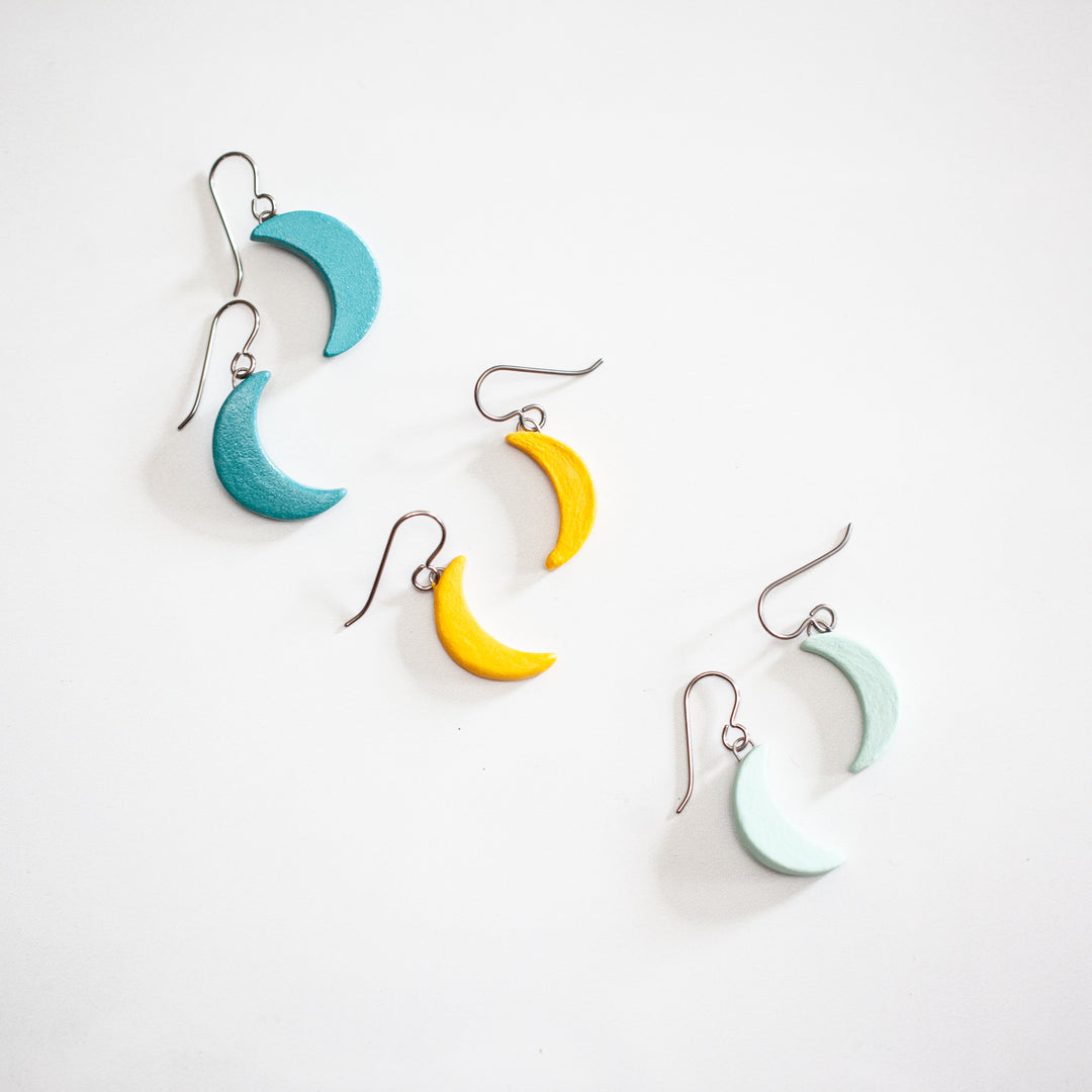 Crescent Moon Earrings