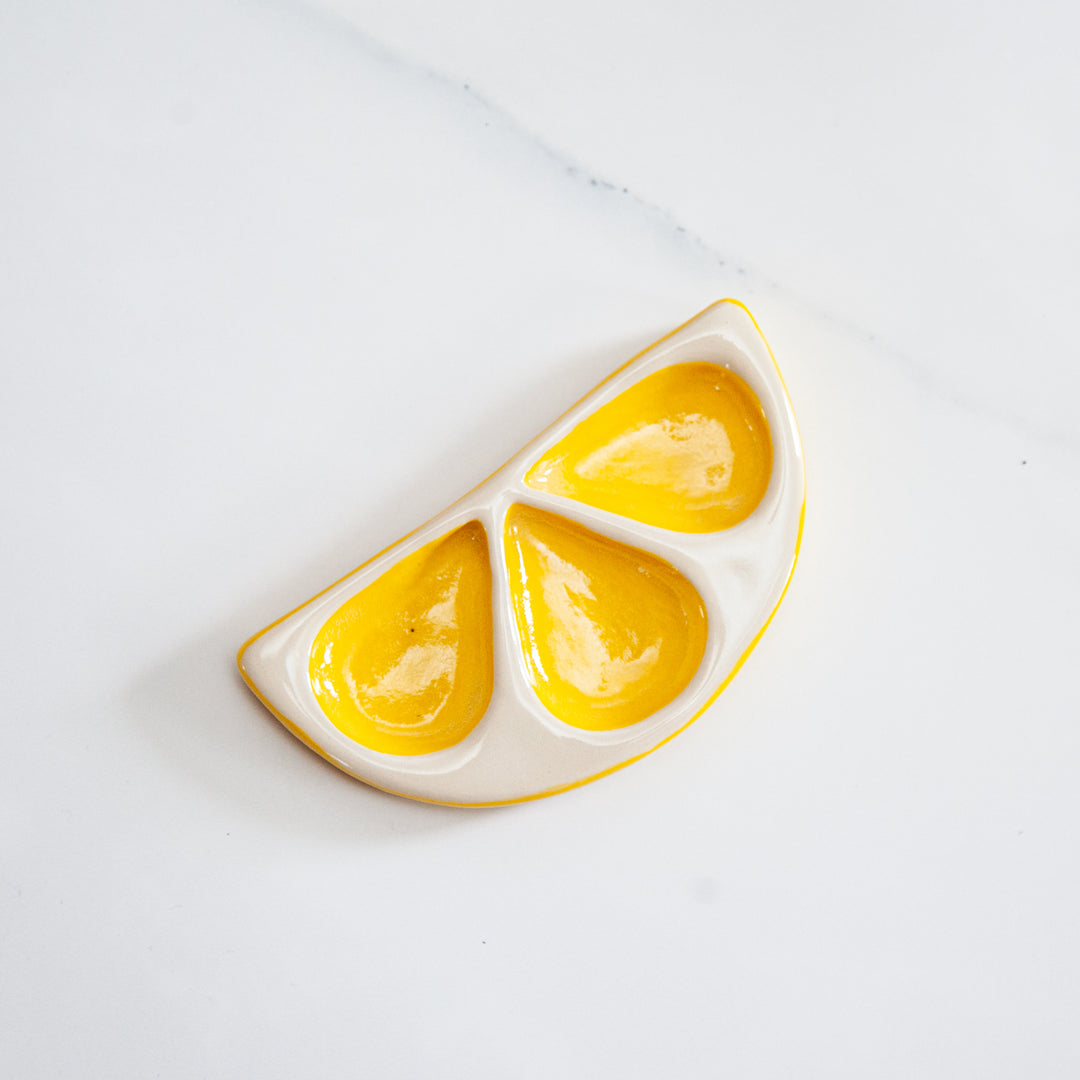 Lemon Wedge Ring Dish