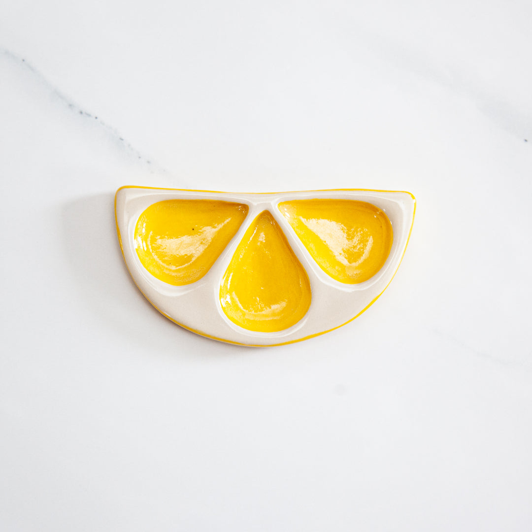 Lemon Wedge Ring Dish