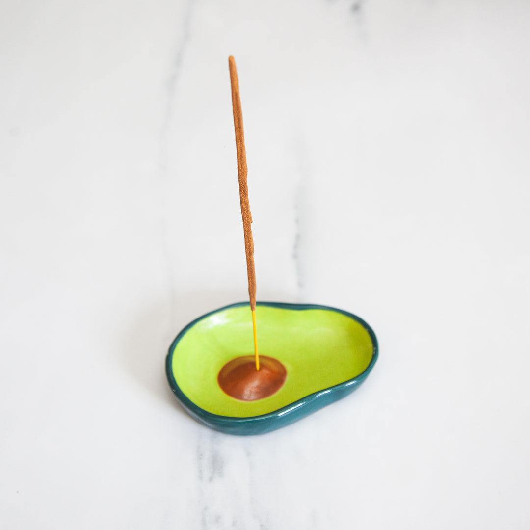 Avocado Incense Holder