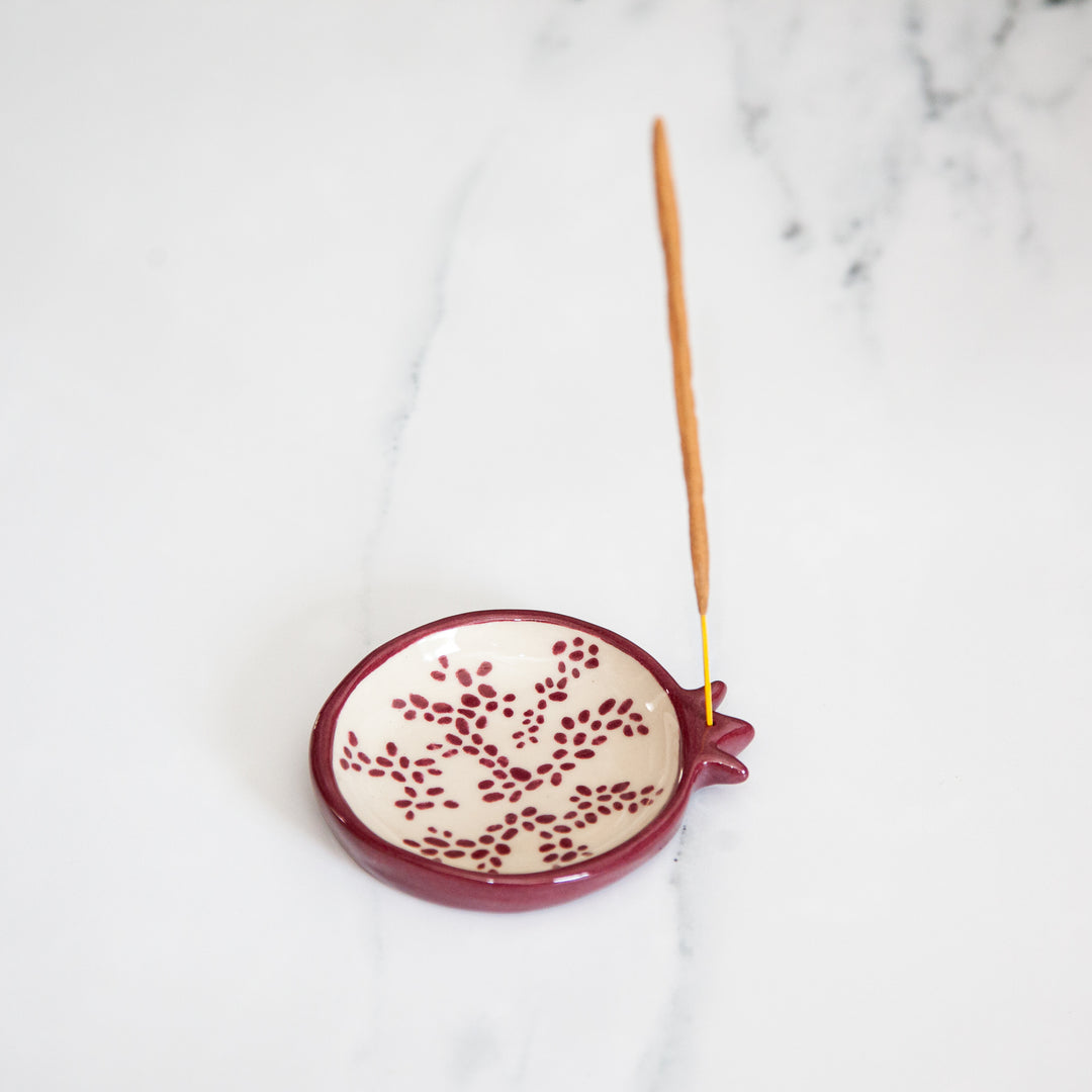 Pomegranate Incense Holder