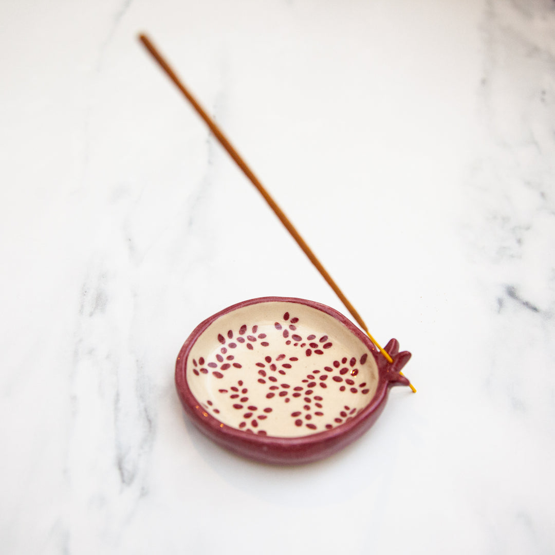 Pomegranate Incense Holder