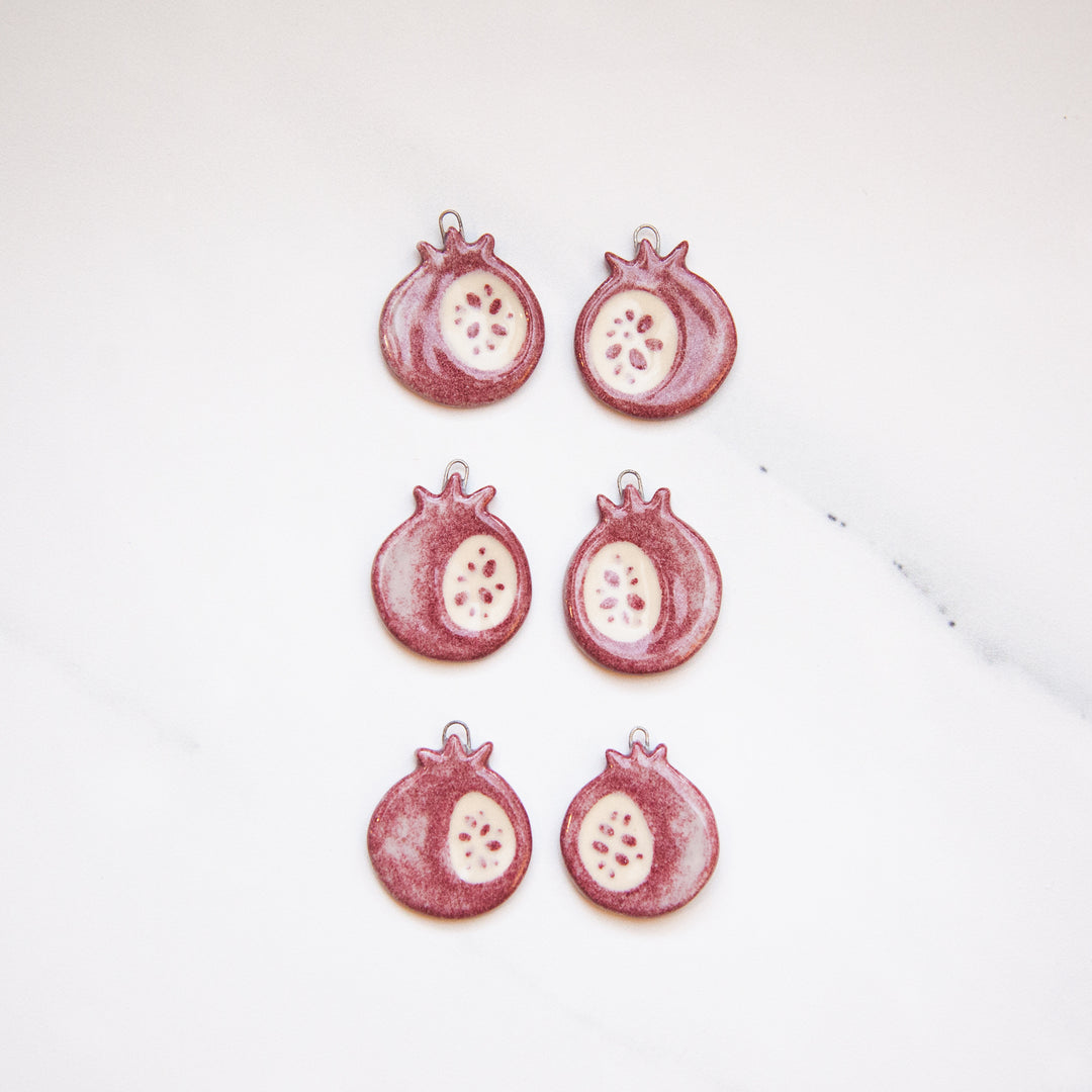 Pomegranate Earrings // SECOND SALE