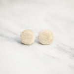 Load image into Gallery viewer, Velvet Fabric Scrap Stud Earrings
