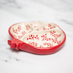 Load image into Gallery viewer, Red Pomegranate Jewelry Dish
