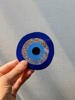 Load image into Gallery viewer, Glitter Nazar Evil Eye Sticker