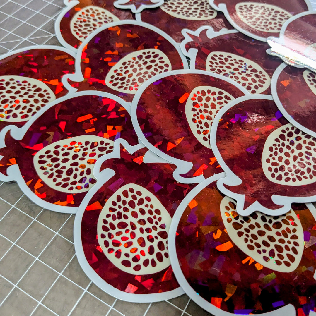 Pomegranate Sticker