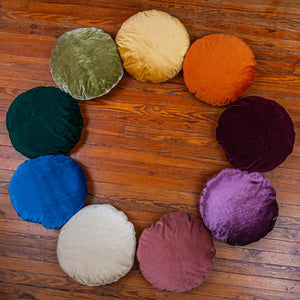 Velvet Meditation Pillows - Melike Carr