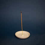 Load image into Gallery viewer, White Clay Naked Incense Holder - Melike Carr
