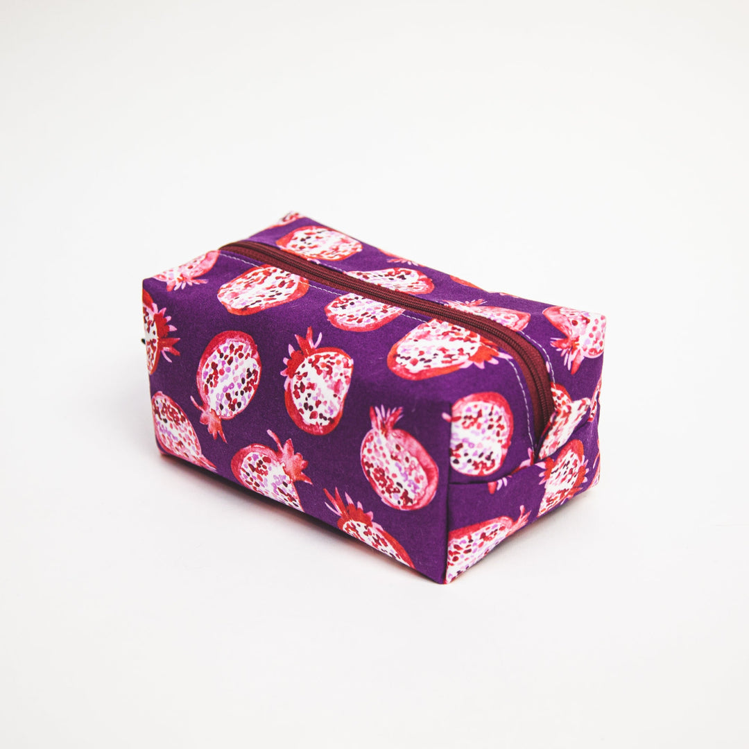 Pomegranate Boxy Bag - Melike Carr