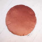 Load image into Gallery viewer, Velvet Meditation Pillow - Dusty Pink - Melike Carr