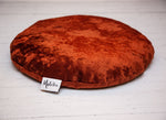 Load image into Gallery viewer, Velvet Meditation Pillow - Brown - Melike Carr
