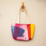 Load image into Gallery viewer, Tiny Tote Colorblock Bag - Melike Carr
