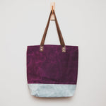 Load image into Gallery viewer, Waxed Canvas Tote Bag - Melike Carr