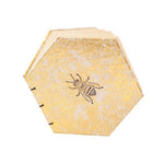 Load image into Gallery viewer, Distressed Gold Bee Book - Melike Carr
