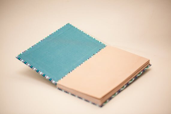 Peacock Tea Stained Journal